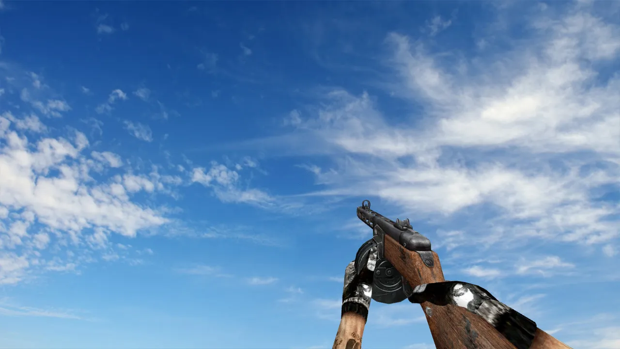 Скриншот Модель «ППШ-41» для CS 1.6 - Погружение в атмосферу войны