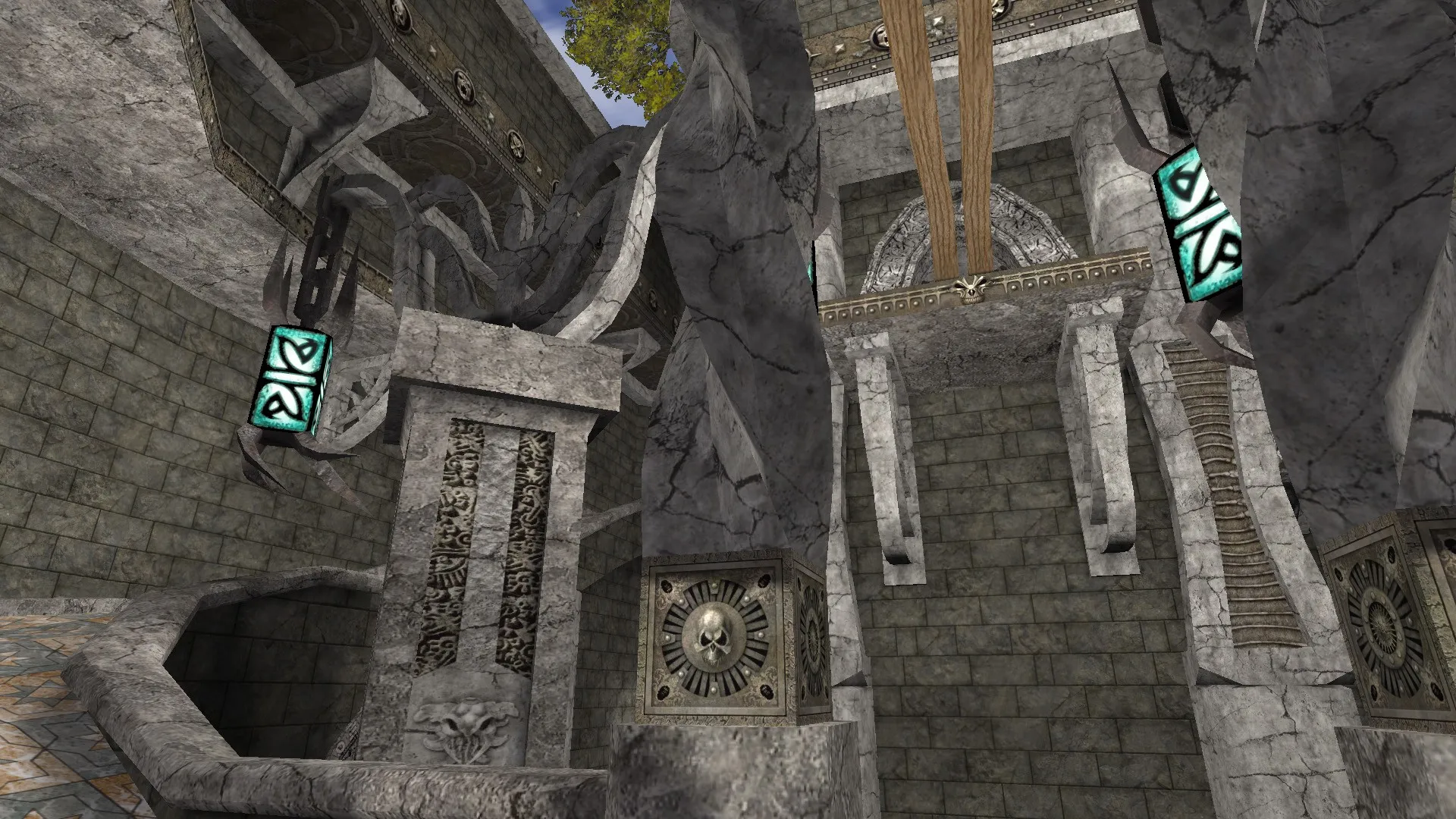 Скриншот  de_arkanos[final] карта для CS 1.6: точки, маршруты, .nav и оптимизация wpoly/epoly