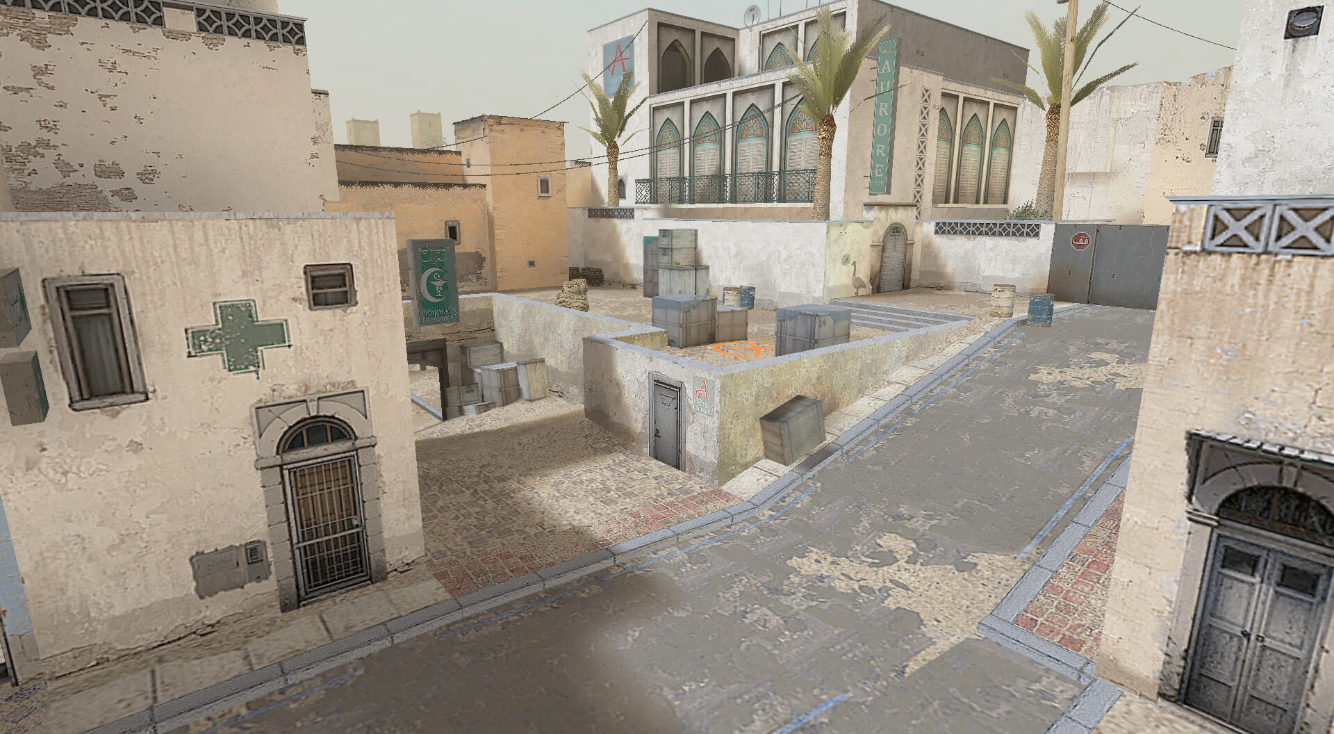 Скриншот  CS:GO Dust2 2017+