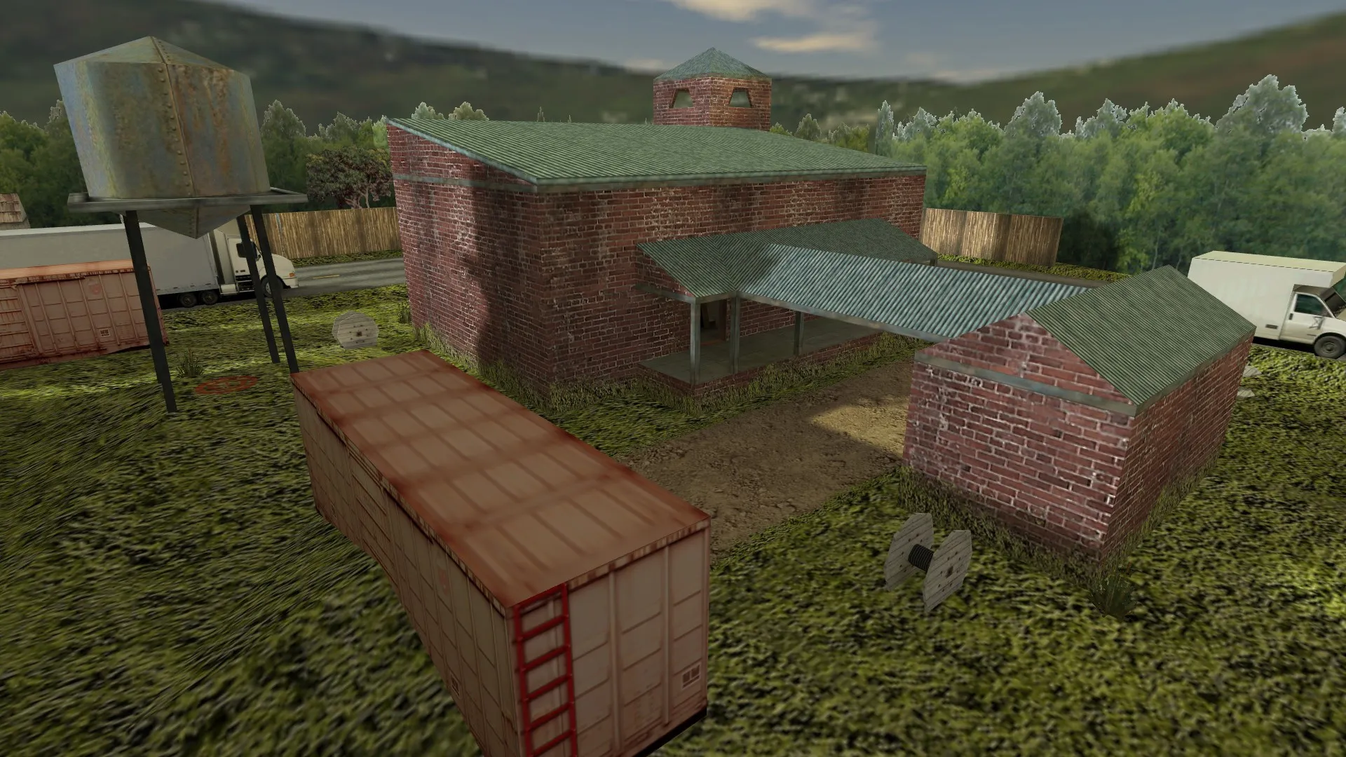 Скриншот Карта «de_northwood» для CS 1.6