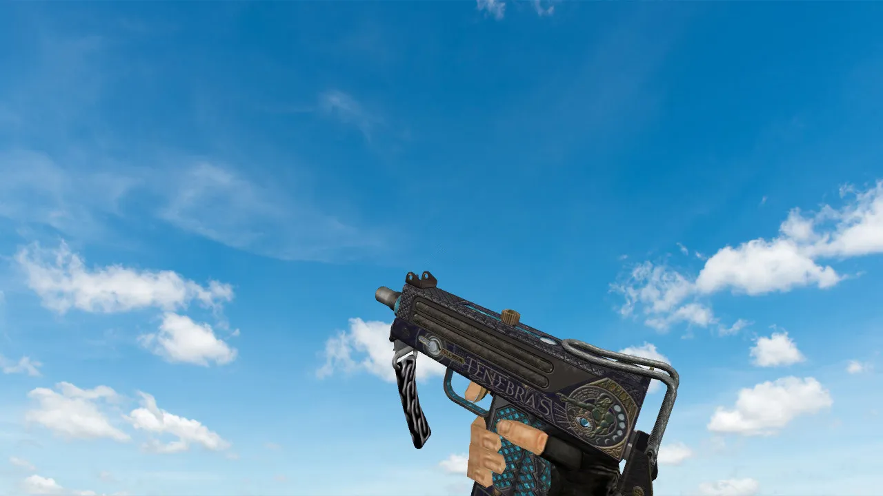 Скриншот Модель «MAC-10 Tenebras» для CS 1.6 - Идеальный выбор