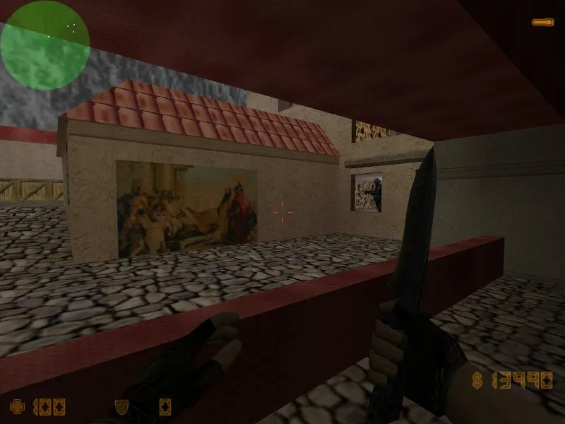 Скриншот  Карта de_ultra_ninja для CS 1.6 - Тактический шутер с уникальной игрой