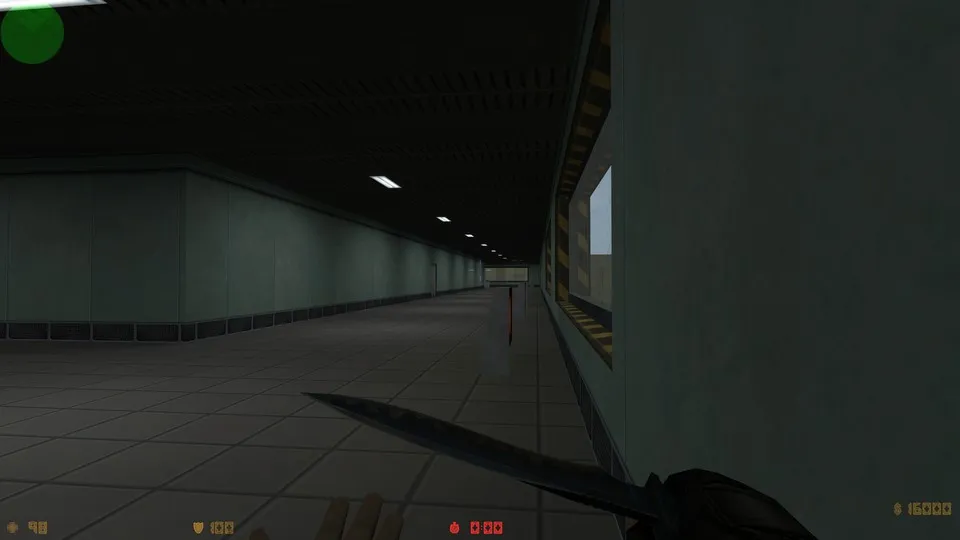 Скриншот  deathrun_toxic_pg для CS 1.6: карта для тренировки, тактика за CT и T, точки ловушек и прохождение