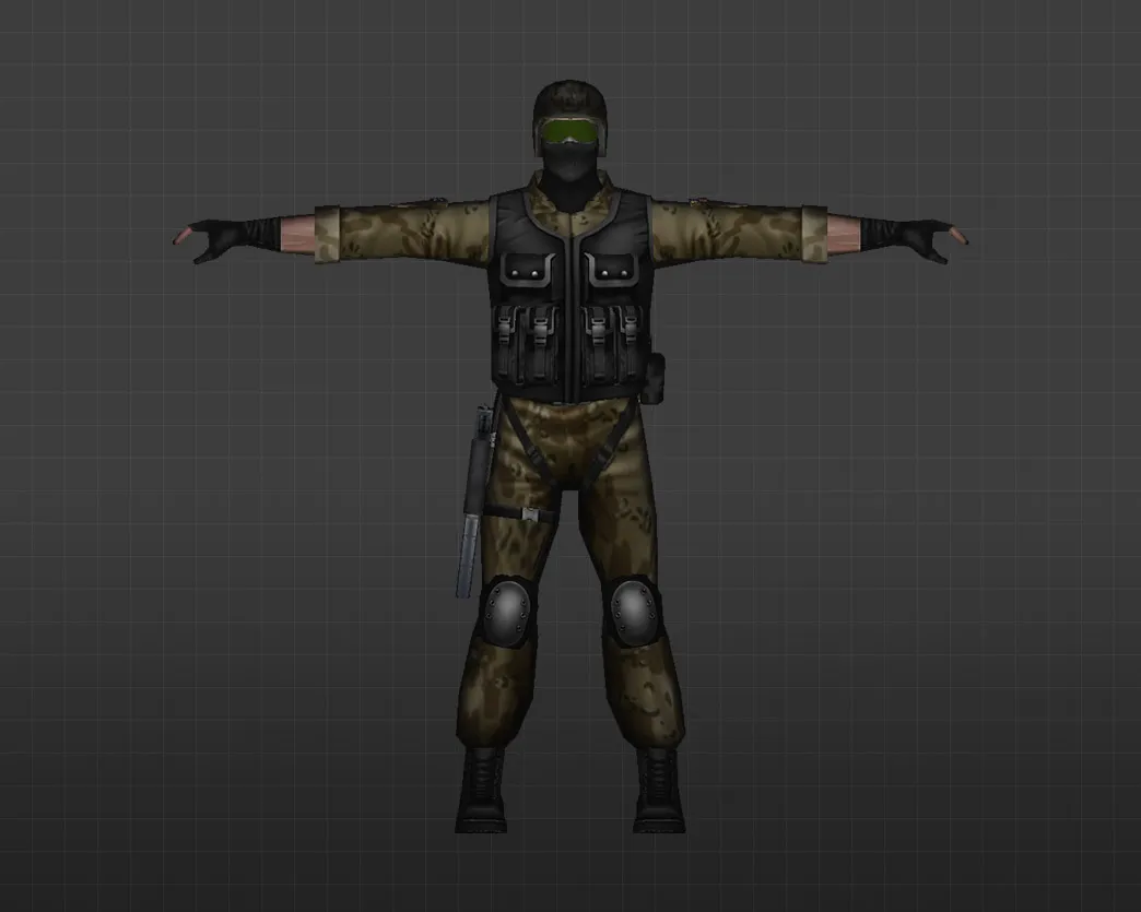 Скриншот Модель «Американские солдаты» для CS 1.6 - Уникальные скины и высокое качество
