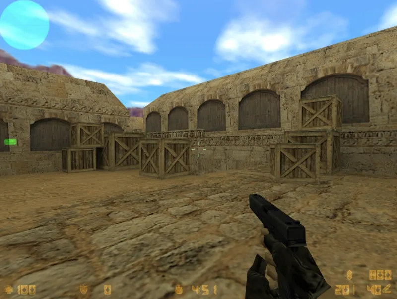 Скриншот Карта «de_newdust» для CS 1.6