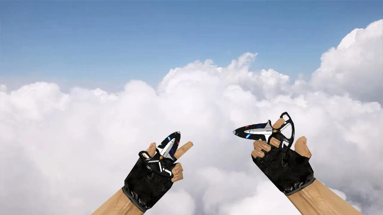 Скриншот Shadow Daggers Starship ножи v_ p_ w_ модели для CS 1.6 со звуками и анимацией осмотра