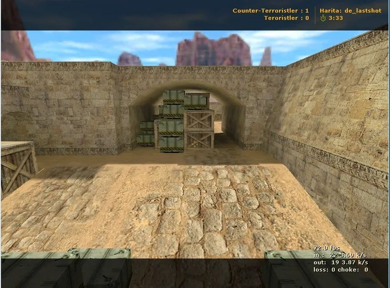Скриншот  Карта de_lastshot для CS 1.6: тактика и особенности