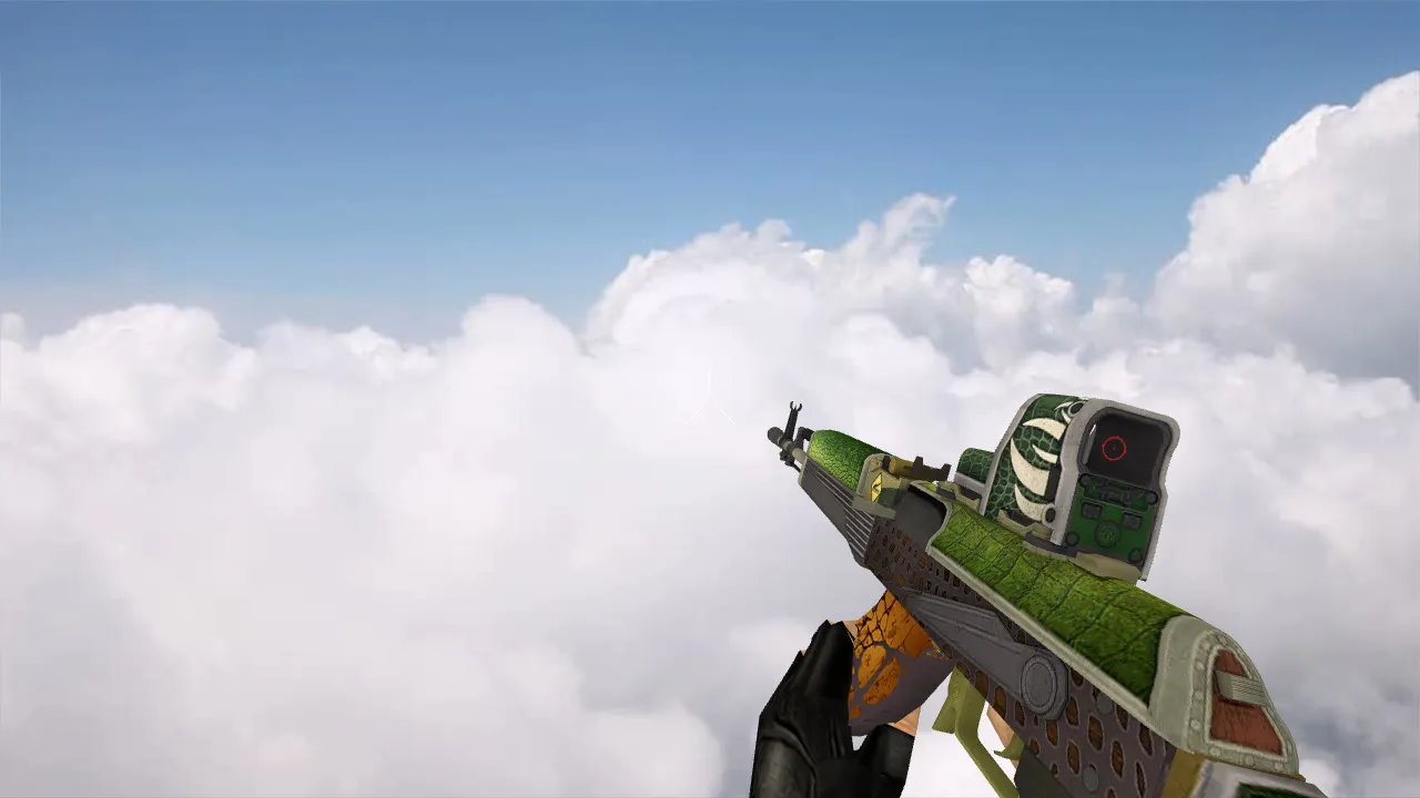 Скриншот Модель «AK-103 Reptile» для CS 1.6 – Идеальный выбор для геймеров