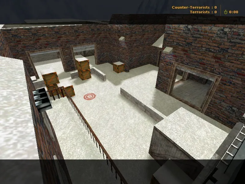 Скриншот  de_frostburn карта для CS 1.6: точки, маршруты, .nav, оптимизация и базовые тактики