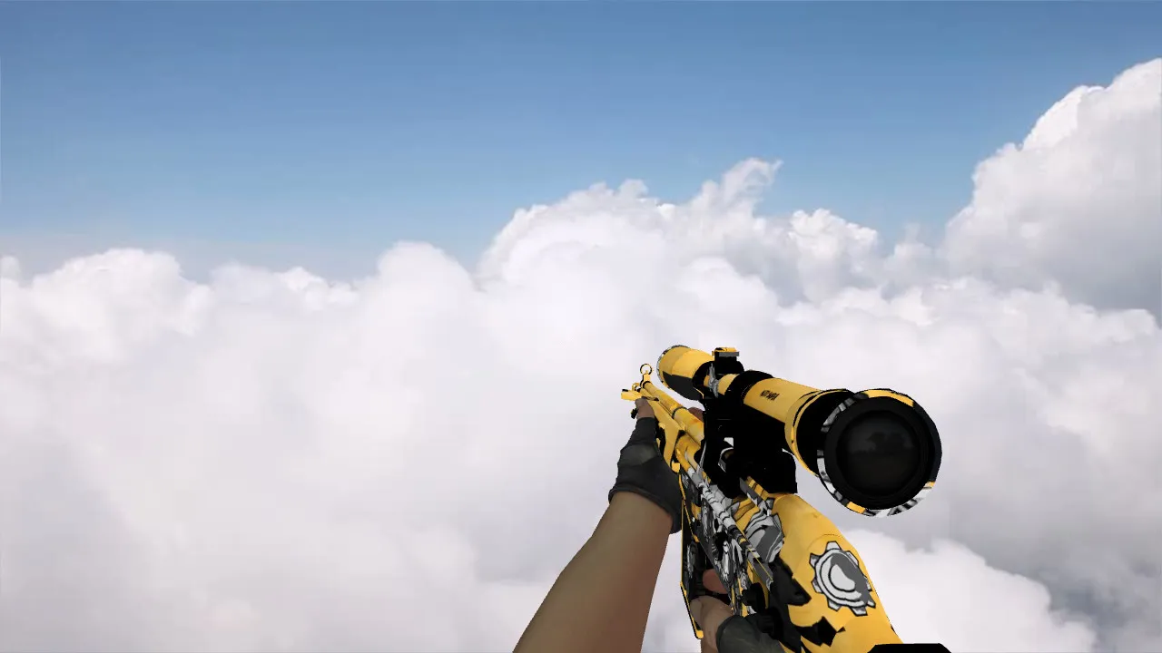 Скриншот Модель «G3SG1 Cybernetik» для CS 1.6 - Оружие с уникальным дизайном