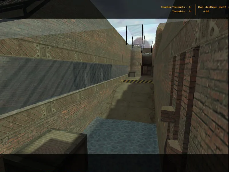 Скриншот Карта «deathrun_dust2_click21» для CS 1.6
