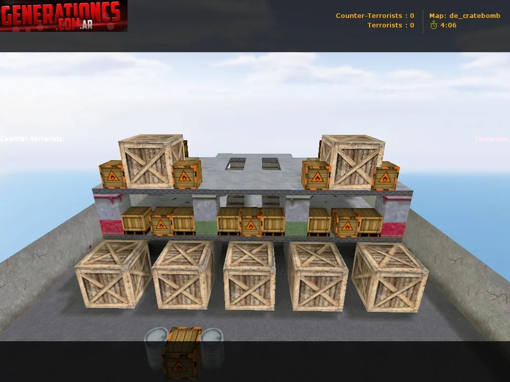Скриншот Карта «de_cratebomb» для CS 1.6
