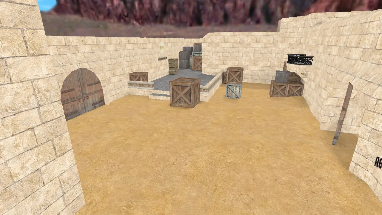 Скриншот Карта «de_dust2_2006» для CS 1.6
