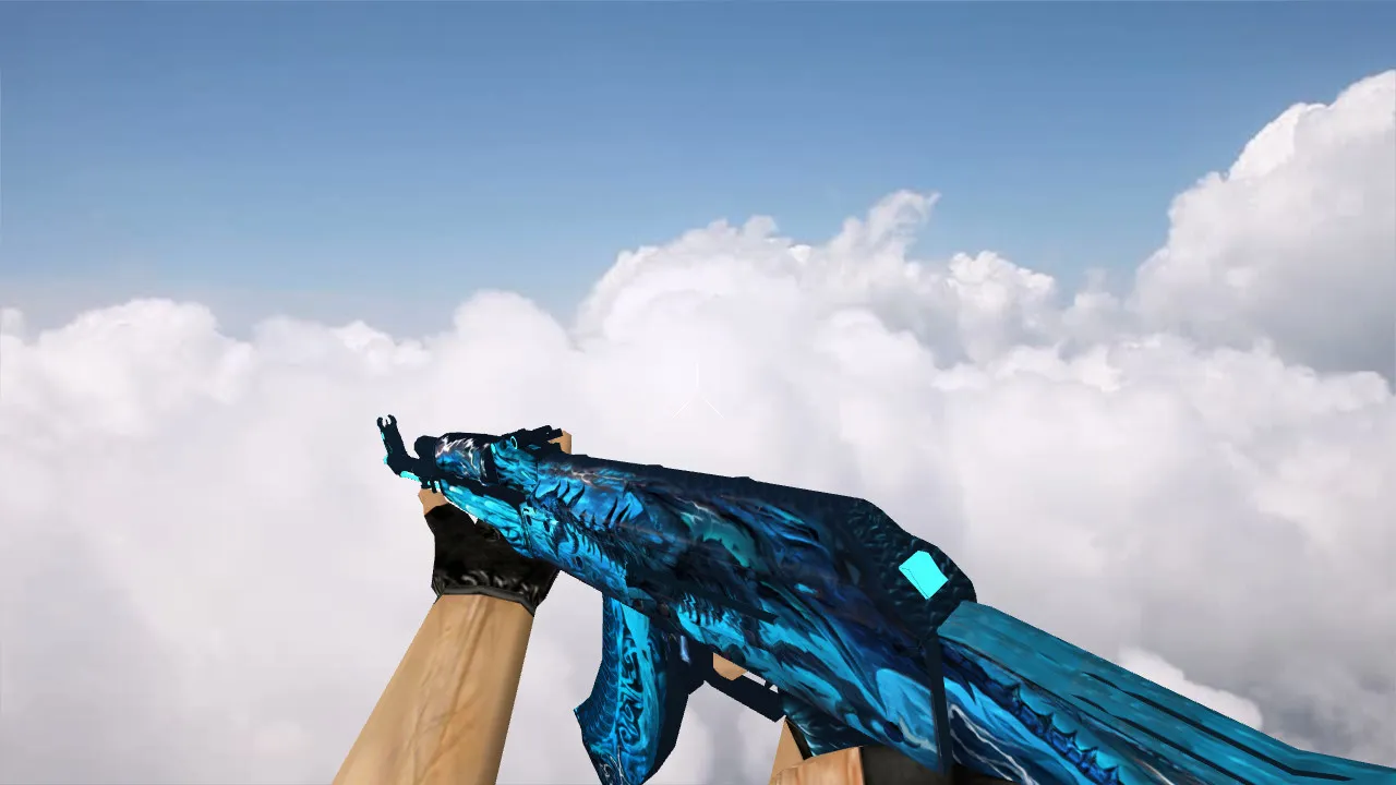 Скриншот Модель «AK-47 Wyrm» v_ и p_ для CS 1.6: звук, анимация осмотра, текстуры, качество модели