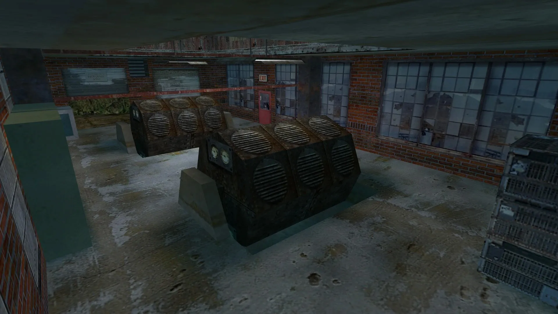 Скриншот  Карта de_battle_isle2 для CS 1.6: баланс сторон, тактики, .nav, оптимизация wpoly/epoly