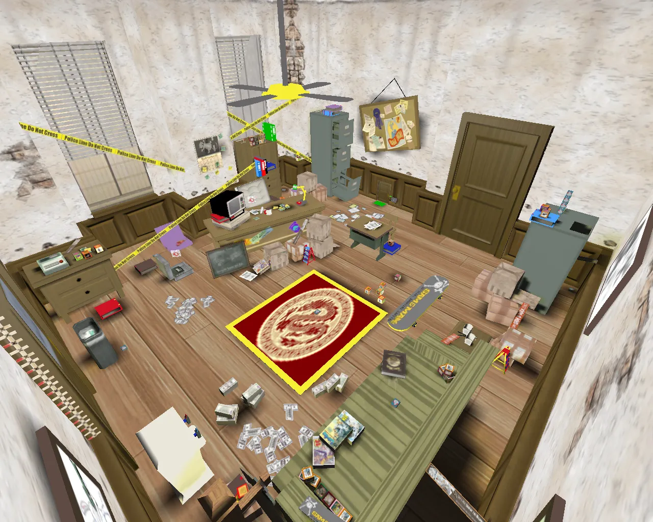 Скриншот  Карта de_rats_rabbity_csz для CS 1.6 - Тактические возможности и особенности