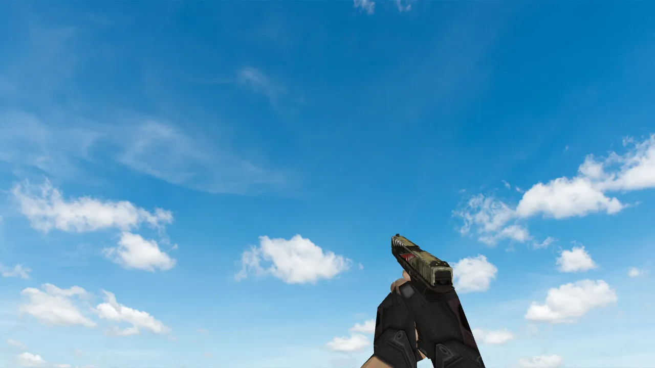 Скриншот Модель «Glock Ястреб» для CS 1.6 - Эффективное оружие для убийств