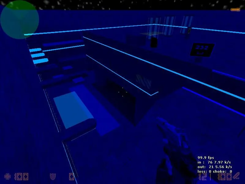 Скриншот Карта «deathrun_azul» для CS 1.6