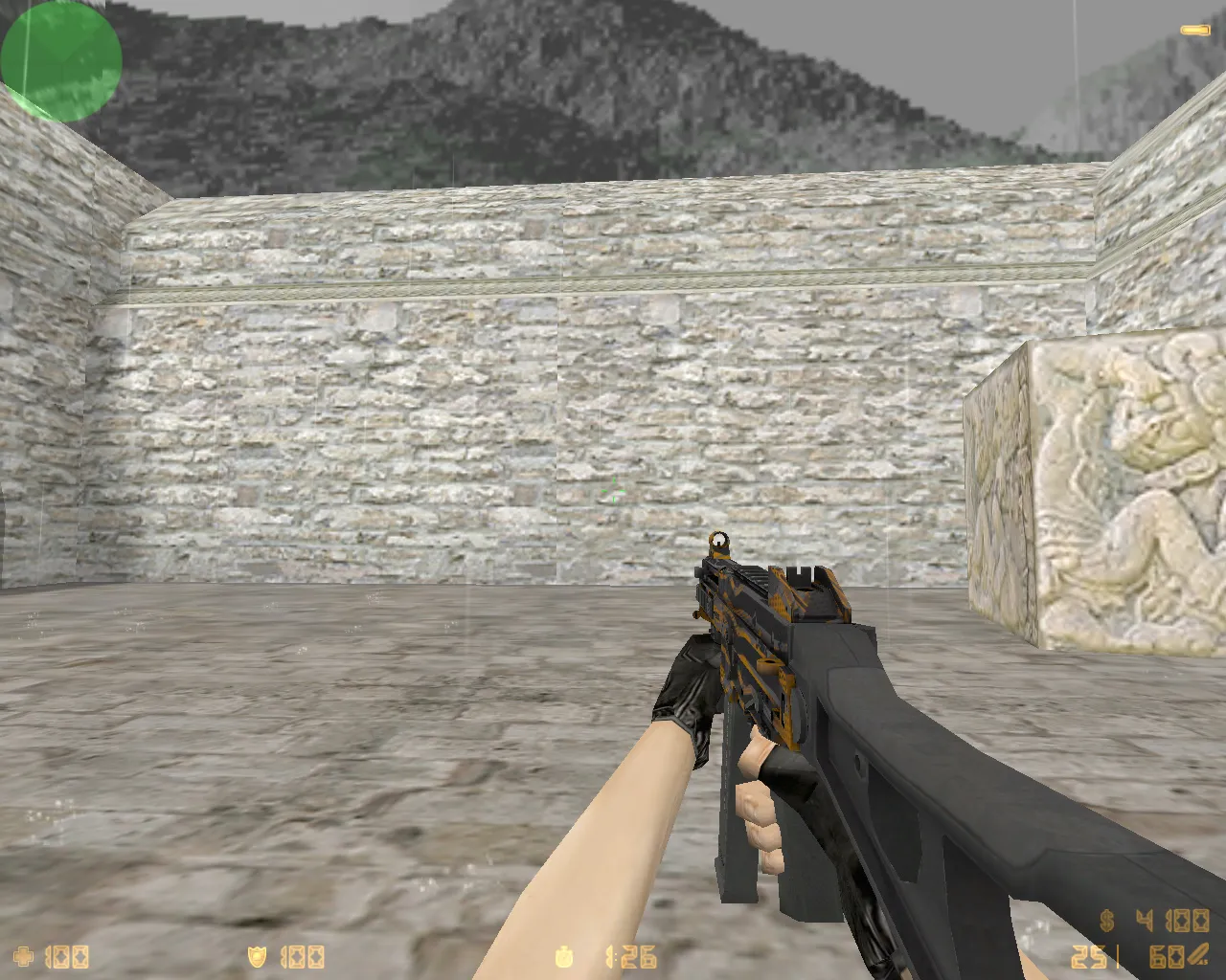 Скриншот UMP-45 | Осциллятор (Oscillator) для CS 1.6 - Модели оружия