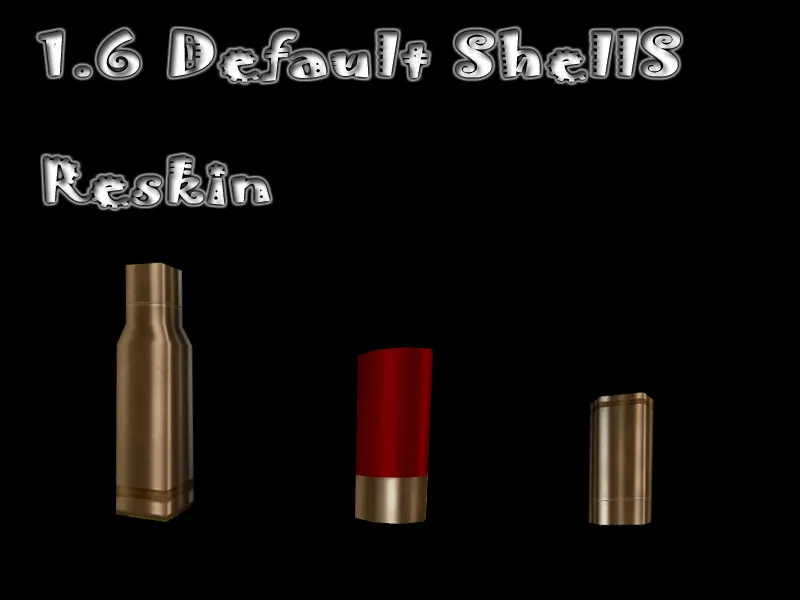 Скриншот Модель «Default Shells Skin Hack» для CS 1.6: гильзы v_ модели, p_ модели, w_ модели, звуки и анимация осмотра