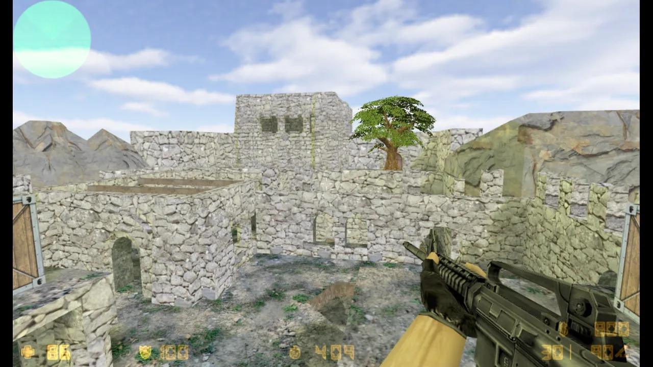 Скриншот de_1_sa1m9so — DE карта для CS 1.6: тактики за T и CT, точки, .nav и оптимизация