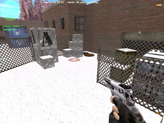 Скриншот  Карта de_snowy_morning для Counter-Strike 1.6 - Полное описание