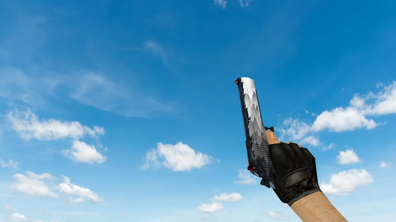 Скриншот Модель «Deagle White Fang» для CS 1.6 - Идеальное обновление