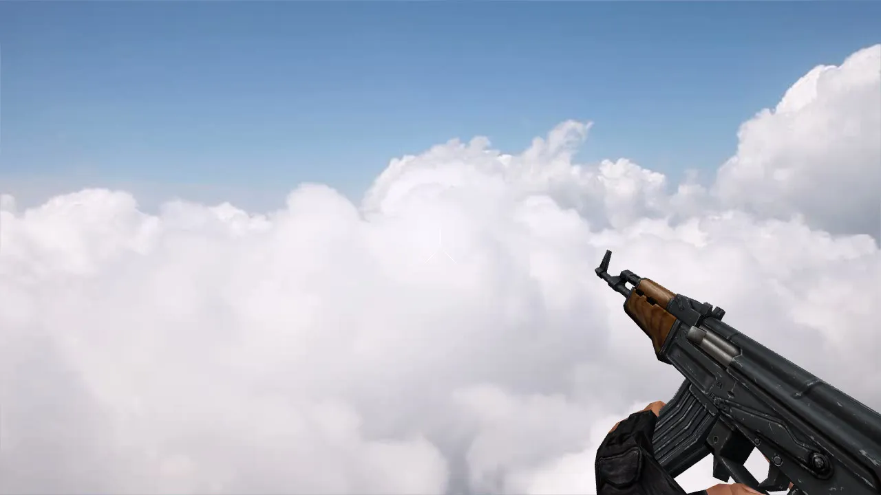 Скриншот Модель «AK-47 HD Retexture» для CS 1.6 - Качество на уровне