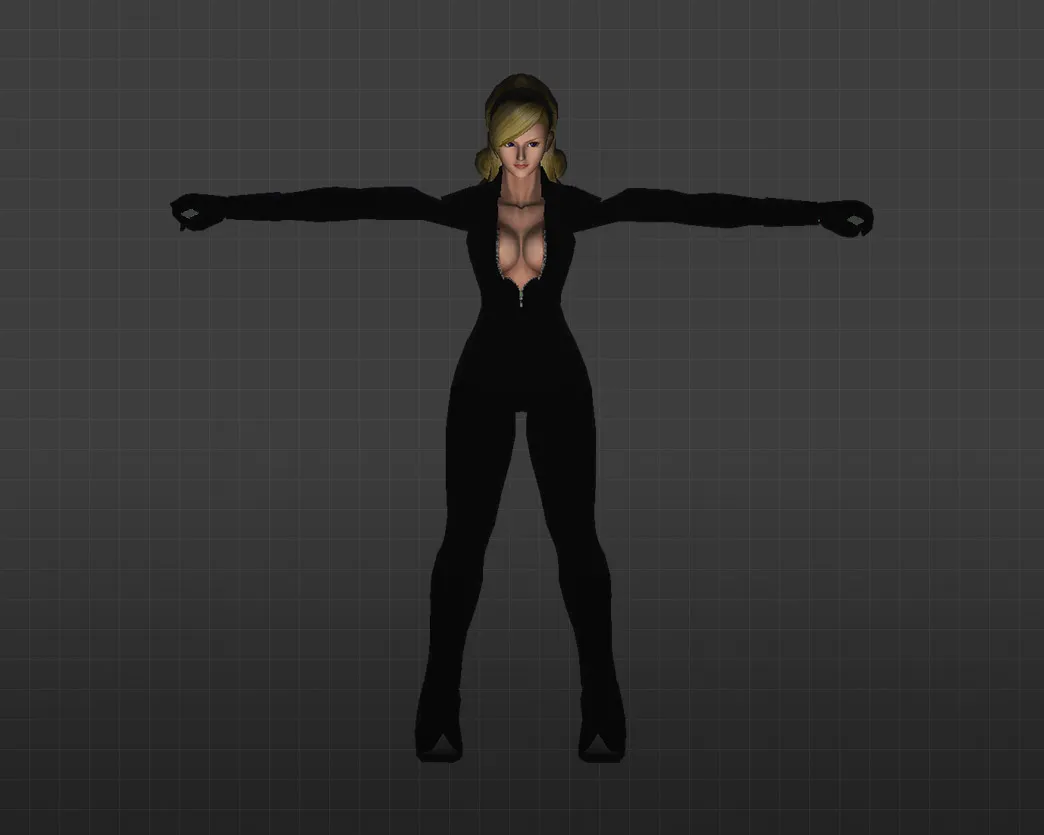 Скриншот Модель «Девушка в латексе» для CS 1.6 - Уникальный игровой скин