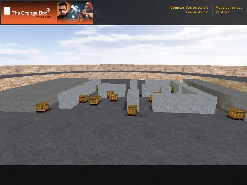 Скриншот Карта «de_milcov» для CS 1.6