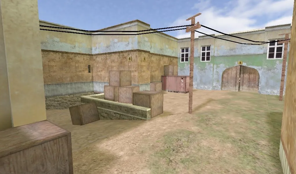 Скриншот  Карта de_kosova2 для Counter-Strike 1.6 – подробное описание