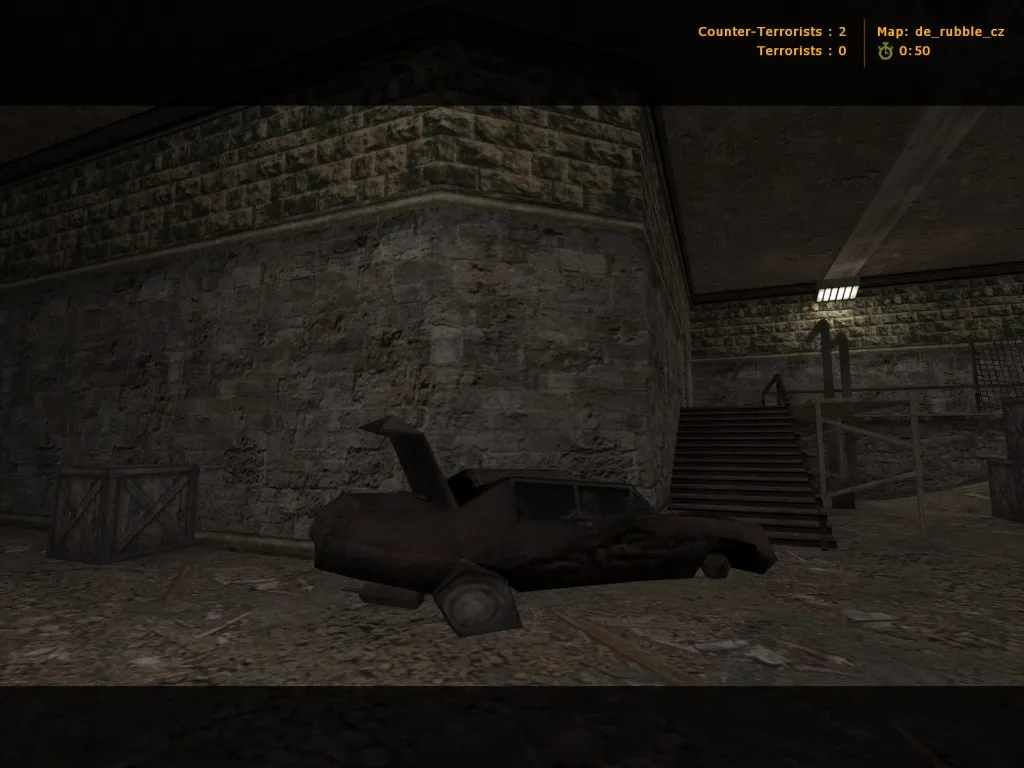 Скриншот  Карта de_rubble_cz для CS 1.6 - Описание и особенности