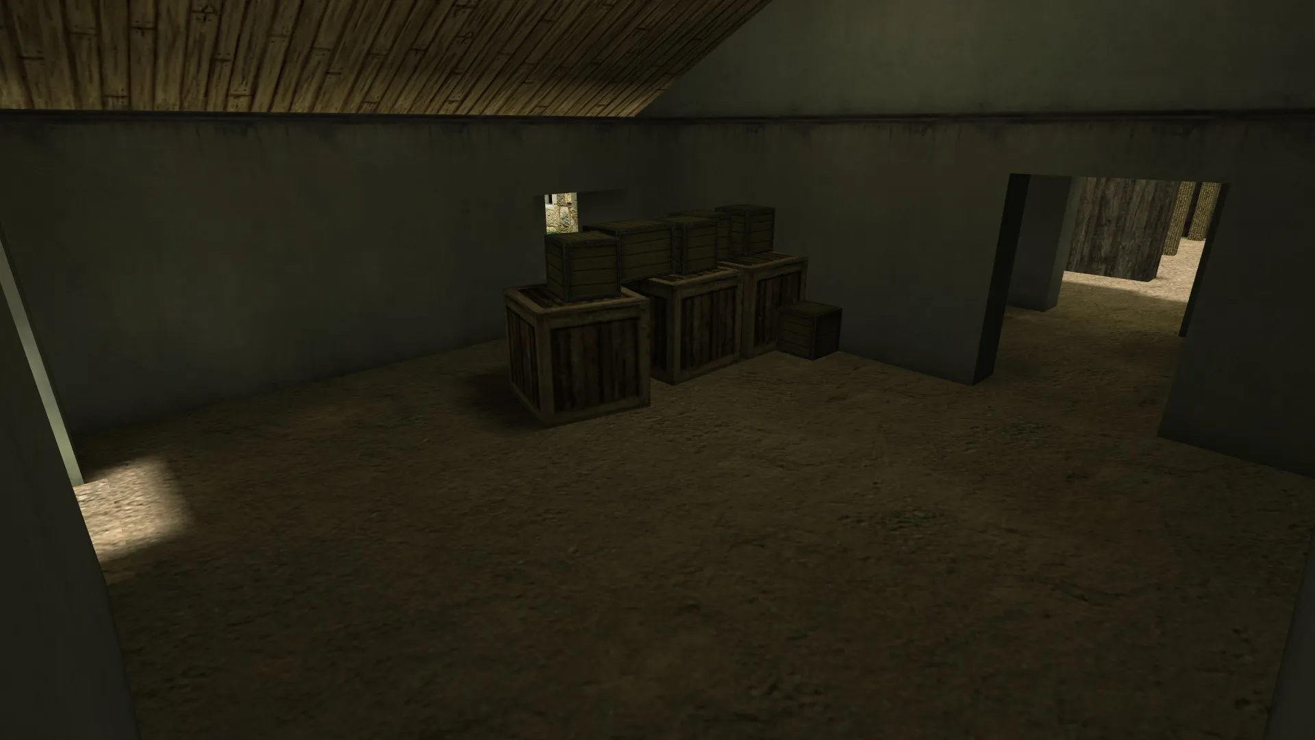 Скриншот  Карта de_cherokee для CS 1.6: баланс сторон, точки, .nav, оптимизация wpoly/epoly