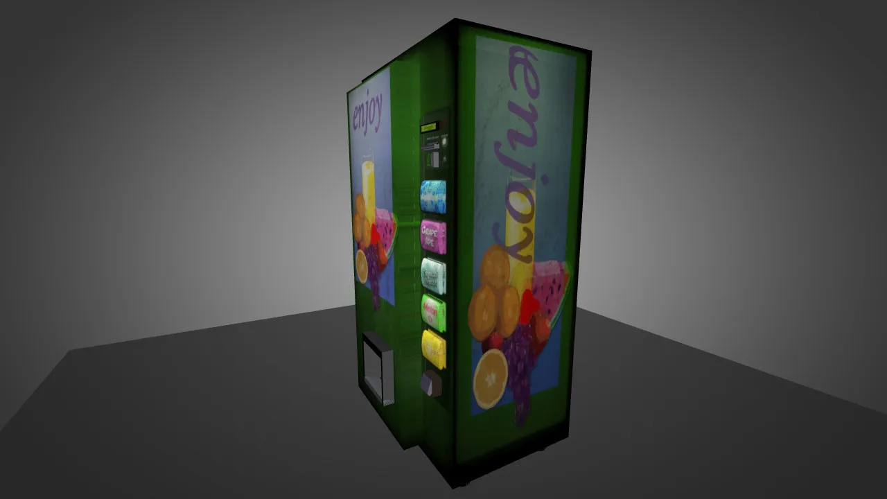 Скриншот Модель «HQ Vending machine» для CS 1.6 - Уникальный скин для игры