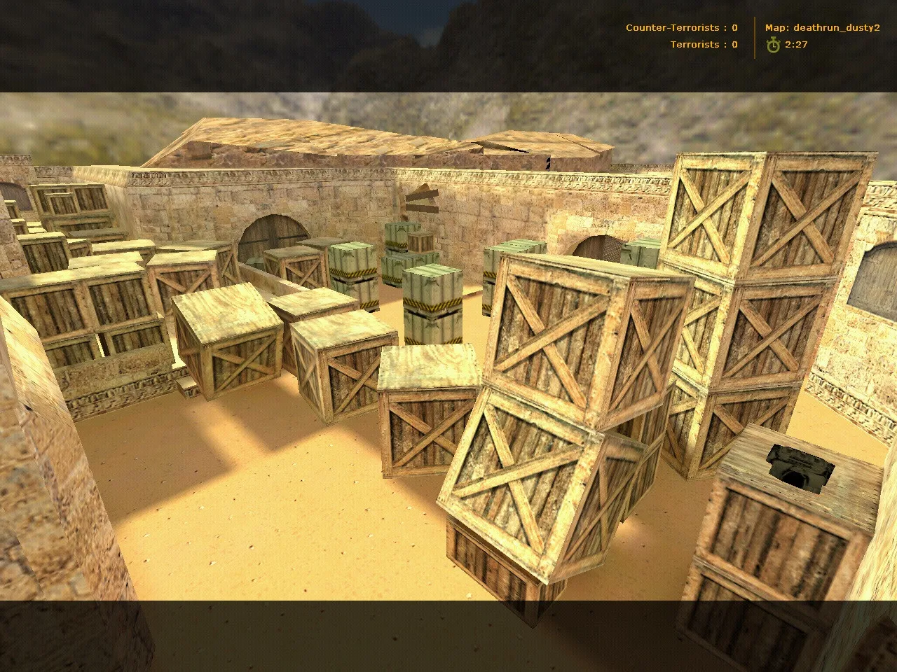 Скриншот Карта «deathrun_dusty2» для CS 1.6