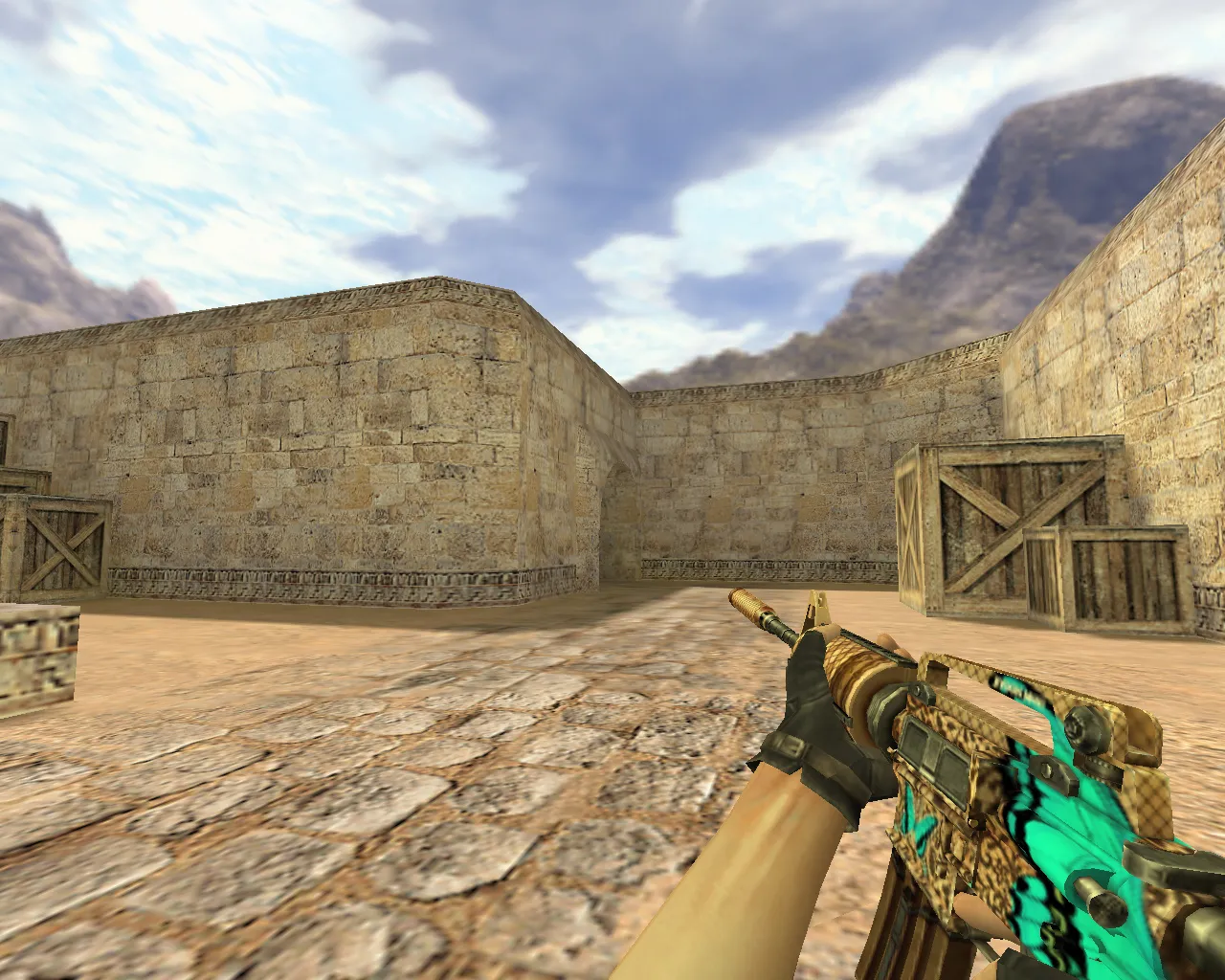 Скриншот Пак моделей оружия «Бабочка» для CS 1.6: v_ и p_ модели, звуки, анимация осмотра, качество текстур