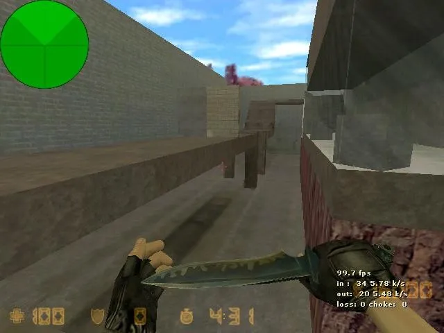 Скриншот  deathrun_wildrace для CS 1.6: карта с ловушками, точками для терроров и CT маршрутом