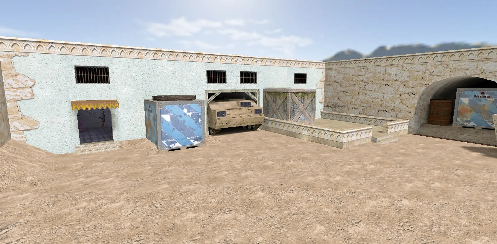 Скриншот  Карта de_medina_v1 для CS 1.6 - Описание и Тактика