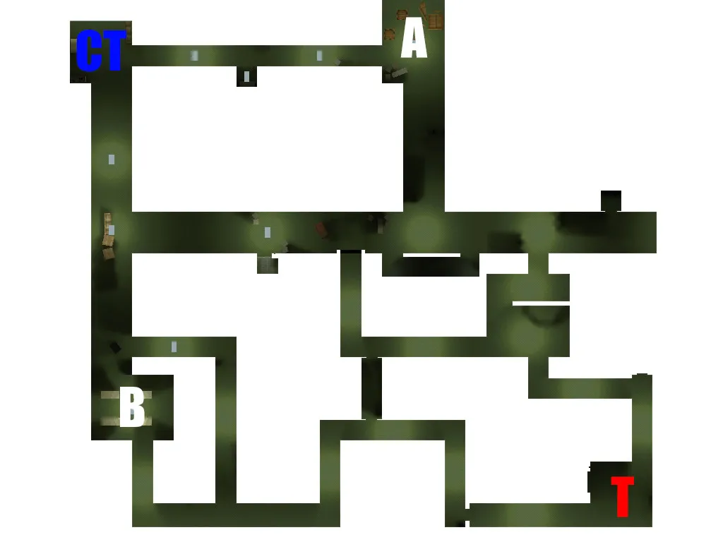 Скриншот  Карта de_officesiege для CS 1.6 - Тактические особенности и оптимизация