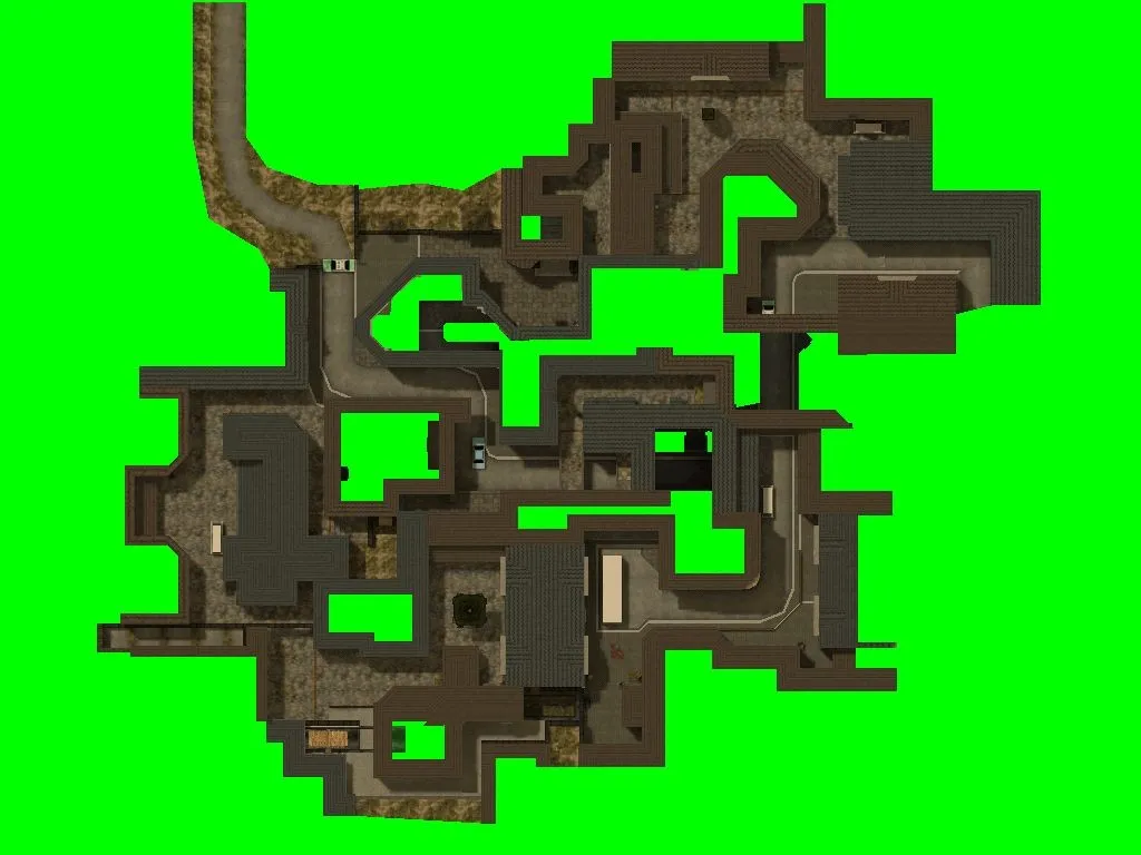 Скриншот  de_altstadt2k для CS 1.6: тактика, точки, .nav для ботов и оптимизация карты