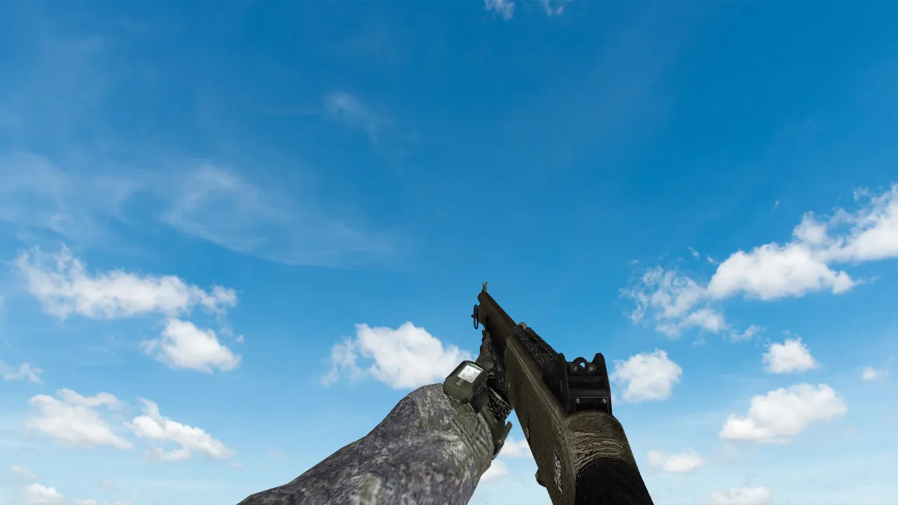 Скриншот  Пак моделей оружия «CoD MW3 Pack» для CS 1.6: v_, p_, w_ модели, звуки, анимация осмотра и текстуры