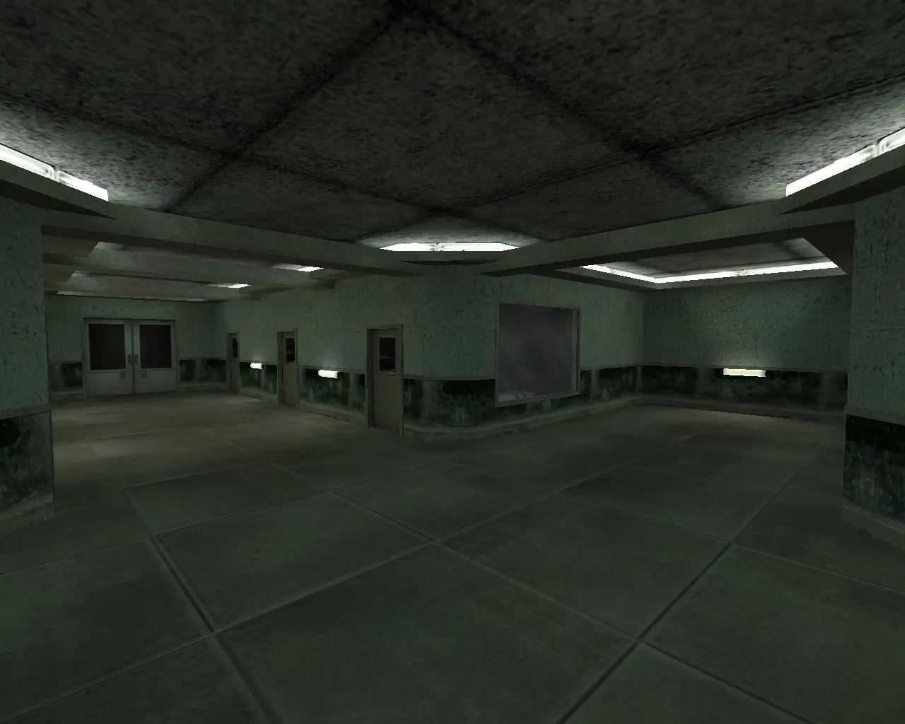 Скриншот  Карта 1hp_loco для CS 1.6: ножи, быстрые раунды, баланс точек и настройка под сервер