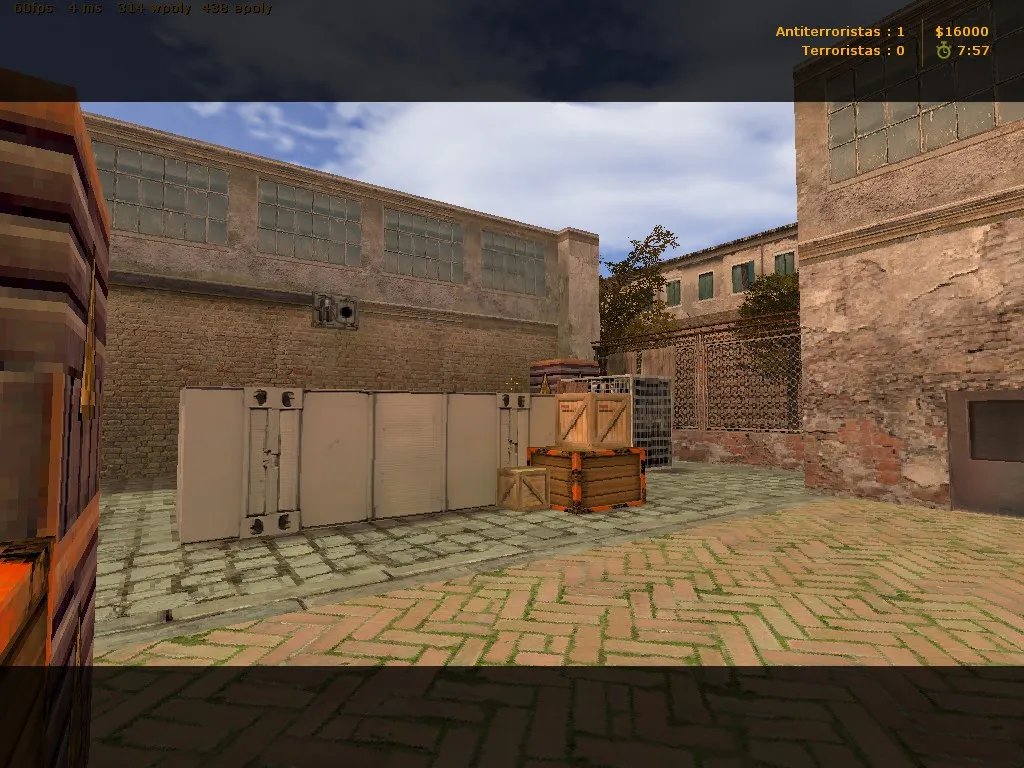 Скриншот Карта de_cached для CS 1.6: баланс сторон, точки, .nav и оптимизация wpoly/epoly