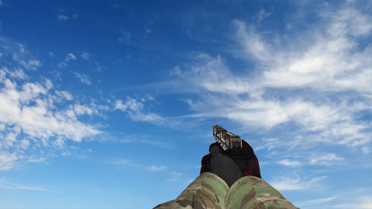 Скриншот  Пак моделей оружия Specialist Gloves Crimson Kimono Pack для CS 1.6: v_, p_, w_ модели, звуки, анимация осмотра