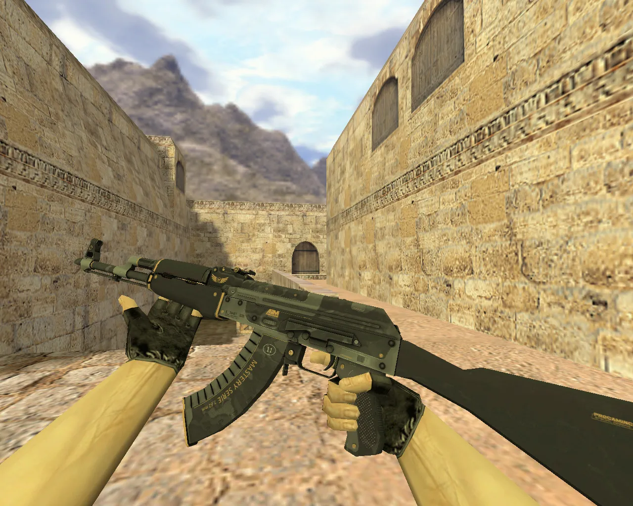 Скриншот Модель АК-47 Элитное снаряжение для CS 1.6