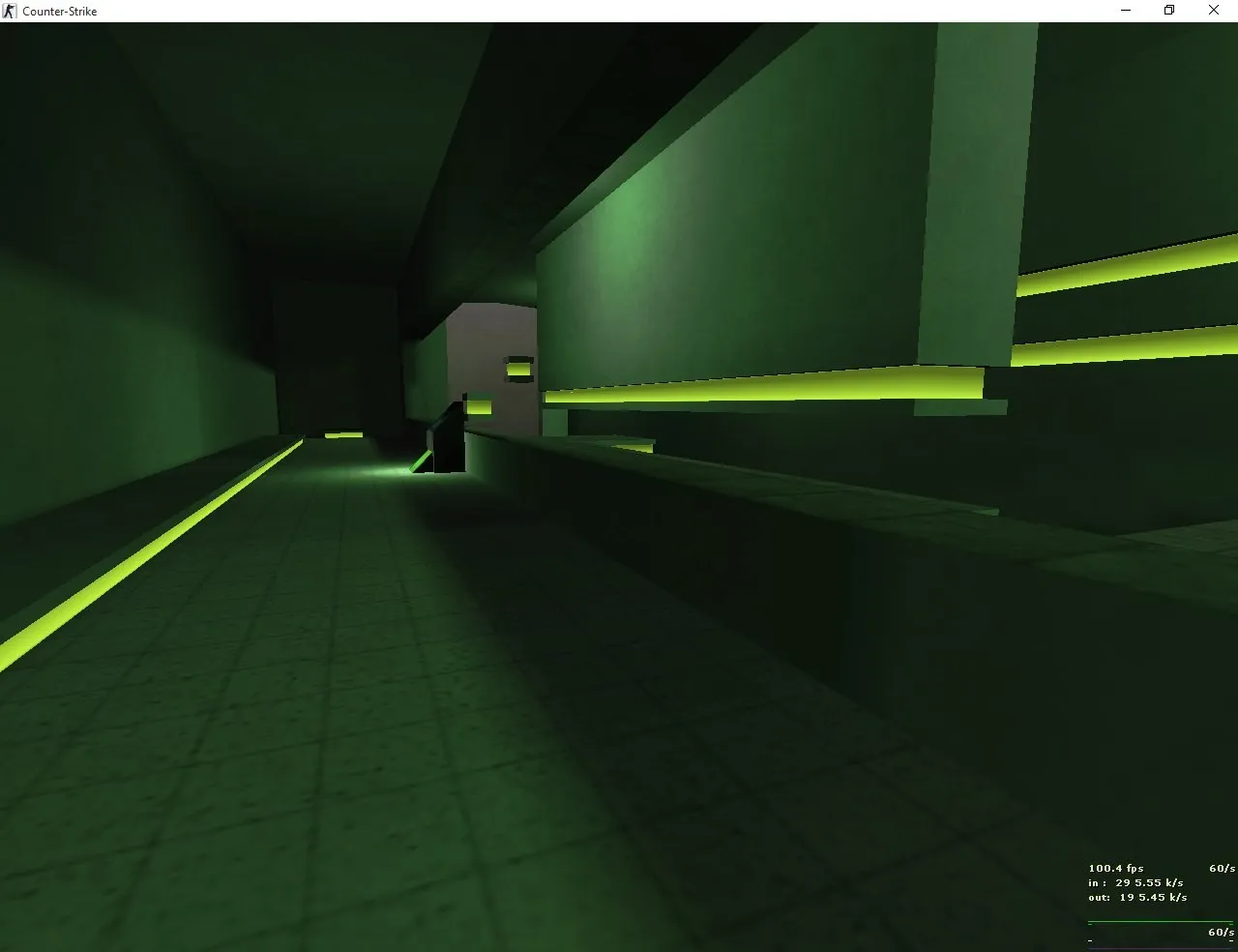 Скриншот  deathrun_glasslight_easy — карта deathrun для CS 1.6: точки, лейаут, боты и оптимизация