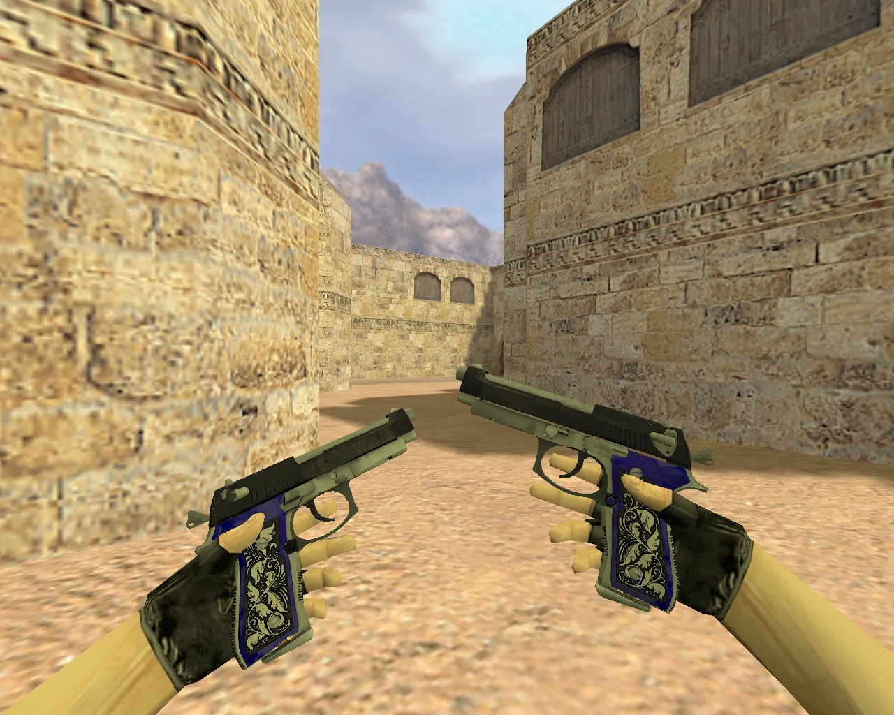 Скриншот Модель «Dual Elites Дуэлист» для CS 1.6 – Подробный обзор