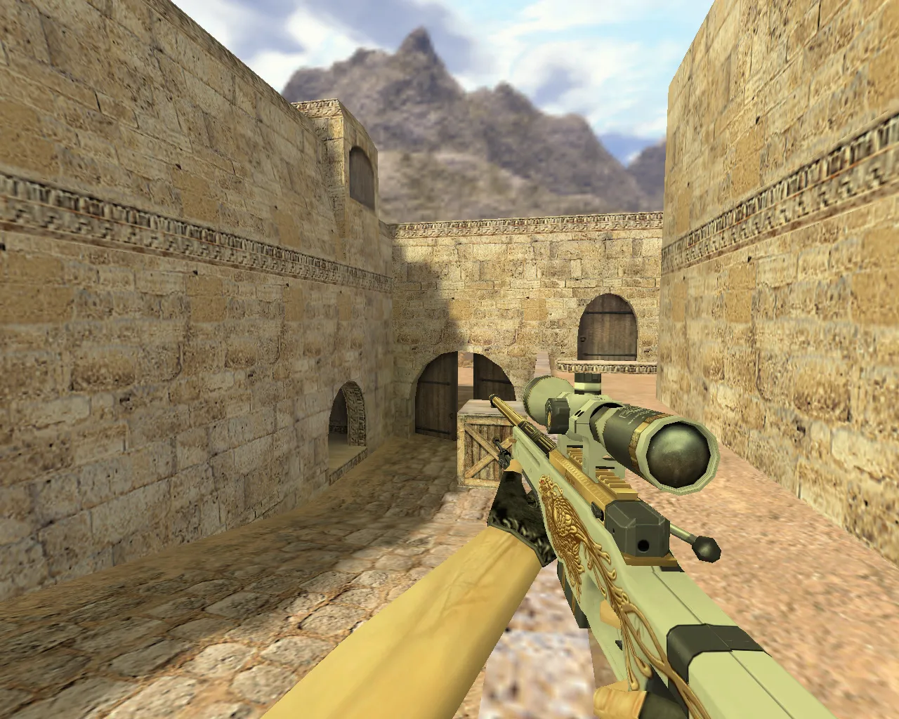 Скриншот Модель «AWP Серый Феникс» для CS 1.6 – Качественные текстуры и стильный дизайн