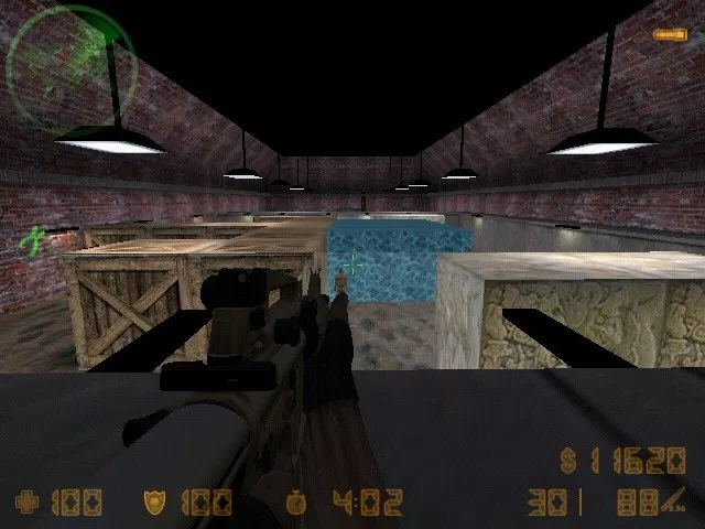 Скриншот Карта de_boxes для CS 1.6: точки, маршруты, .nav для ботов, оптимизация wpoly/epoly