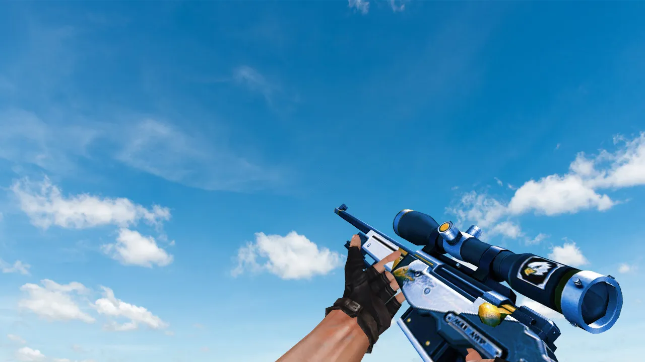 Скриншот Модель AWP Bercut для CS 1.6 - Уникальный скин для точности